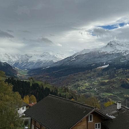 Апартаменты Attic In The Alps Luzein Экстерьер фото