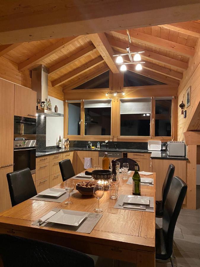 Апартаменты Attic In The Alps Luzein Экстерьер фото