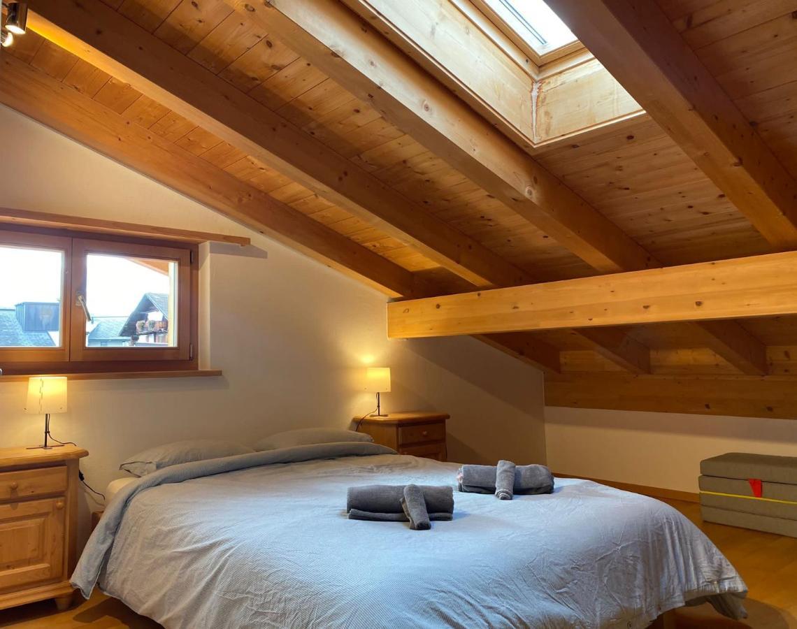 Апартаменты Attic In The Alps Luzein Экстерьер фото