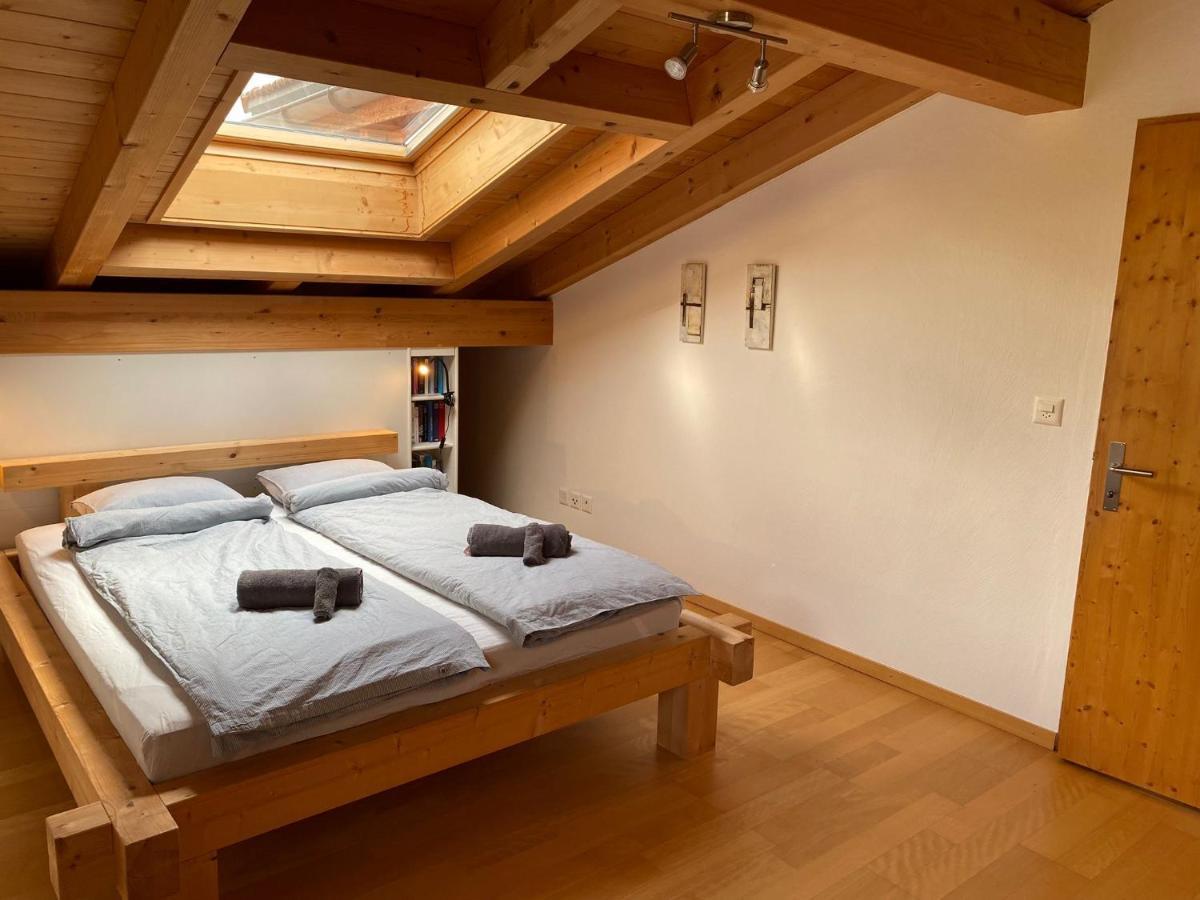 Апартаменты Attic In The Alps Luzein Экстерьер фото