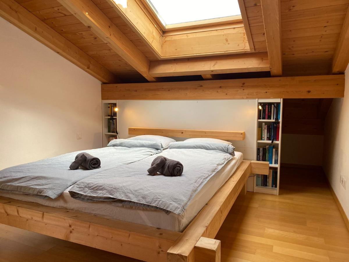 Апартаменты Attic In The Alps Luzein Экстерьер фото